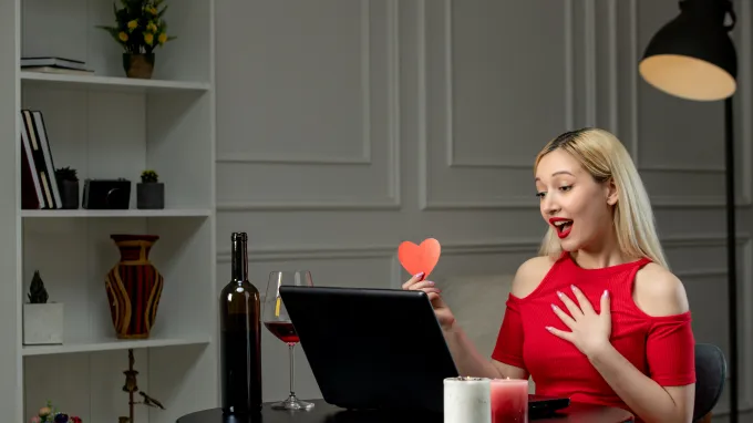A person at a laptop for a Bangladesh gambling pop ads case study